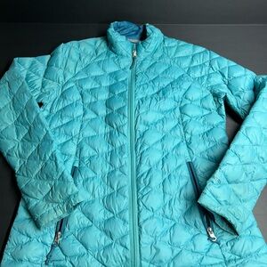 Free Country‎ Women's Puffer Jacket - Aqua Size M